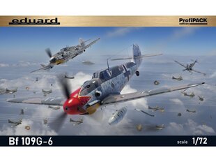 Konstruktors Eduard - Messerschmitt Bf 109G-6 ProfiPack, 1/72, 70159 cena un informācija | Konstruktori | 220.lv