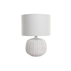 Galda lampa DKD Home Decor Balts Keramika 220 V 50 W (38 x 38 x 51 cm) cena un informācija | Galda lampas | 220.lv