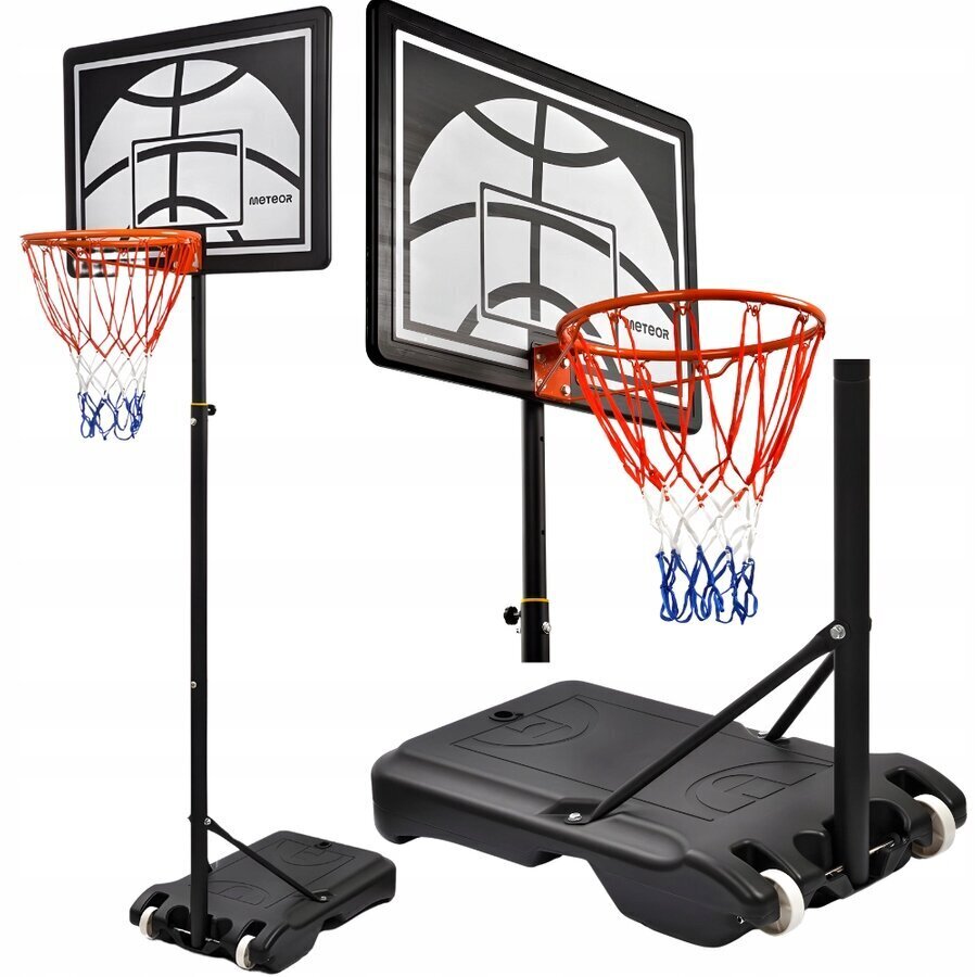 Basketbola statīvs Meteor, 80x75x255 cm cena un informācija | Basketbola statīvi | 220.lv