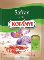 Kotanyi Saffron, 0,12 g, 10 iepakojumu komplekts cena un informācija | Garšvielas, garšvielu komplekti | 220.lv