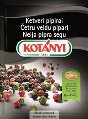 Kotanyi četri pipari, 16 g, 25 iepakojumi cena un informācija | Garšvielas, garšvielu komplekti | 220.lv