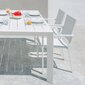 Садовое кресло Thais 55,2 x 60,4 x 86 cm Alumīnijs Balts цена и информация | Dārza krēsli | 220.lv