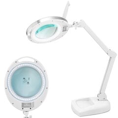 Kosmētikas lampa ar palielināmo stiklu galdam 5 dpi 60x LED diam. 127 mm 10130481 цена и информация | Мебель для салонов красоты | 220.lv