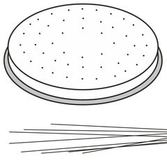 Makaronu gatavotājs CAPELLI D'ANGELO eņģeļu mati 22 caurumu diametrs. 1 mm MPF2.5/4 — Hendi 229408 10127771 cena un informācija | Virtuves piederumi | 220.lv