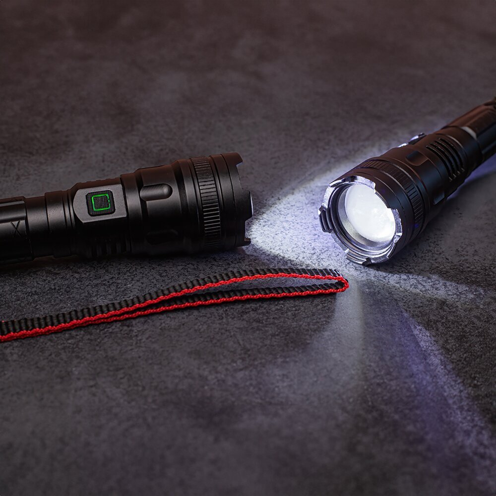 Forever Light LED flashlight POWER2600mAh 700lm IPX4 USB-C FLF-01 цена и информация | Lukturi | 220.lv