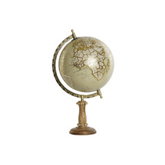 Земной глобус DKD Home Decor Коричневый Позолоченный Vintage 24 x 20 x 38 cm цена и информация | Детали интерьера | 220.lv