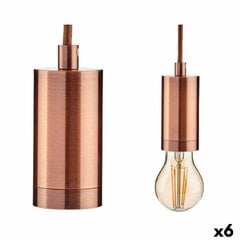 Потолочный светильник Бронзовый Металл 60 W 9,5 x 9,5 x 9,7 cm (6 штук) цена и информация | Настенные светильники | 220.lv