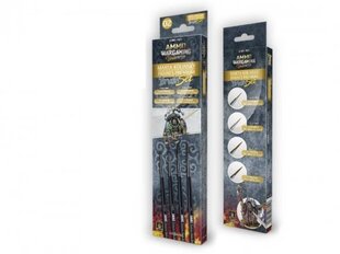 AMMO MIG - Wargaming Universe – Marta Kolinsky Figures Premium Brush Set (Otiņa komplekts), 7621 cena un informācija | Piederumi krāsošanai | 220.lv