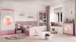 Rozā Dresser Babydreams rotaļu lācītis cena un informācija | Kumodes | 220.lv