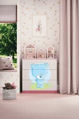 Розовый комод Babydreams цена и информация | Комоды | 220.lv