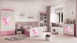 Rozā Dresser Babydreams feja cena un informācija | Kumodes | 220.lv