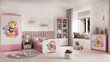 Rozā Dresser Babydreams zoodārzs cena un informācija | Kumodes | 220.lv