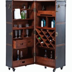 Garderobe Trunk Bar Colonial cena un informācija | Vitrīnas, bufetes | 220.lv