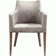 Krēsls ar roku balstu režīmu Velvet Grey cena un informācija | Sēžammaisi, pufi | 220.lv