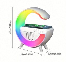 Многофункциональная лампа с функцией Bluetooth, с зарядным устройством, Electronics LV-623 цена и информация | Настольные лампы | 220.lv