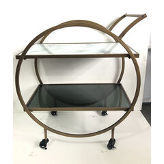 Tray Table Loft Brass cena un informācija | Žurnālgaldiņi | 220.lv