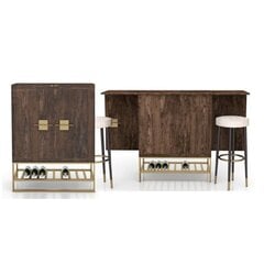 Bar Cabinet Osaka цена и информация | Шкафы | 220.lv