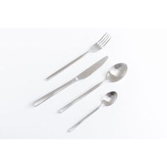 Cutlery Gloria Matt Silver (16-part) цена и информация | Столовые приборы | 220.lv