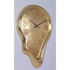 Wall Clock Big Drop Gold 92x127cm цена и информация | Часы | 220.lv