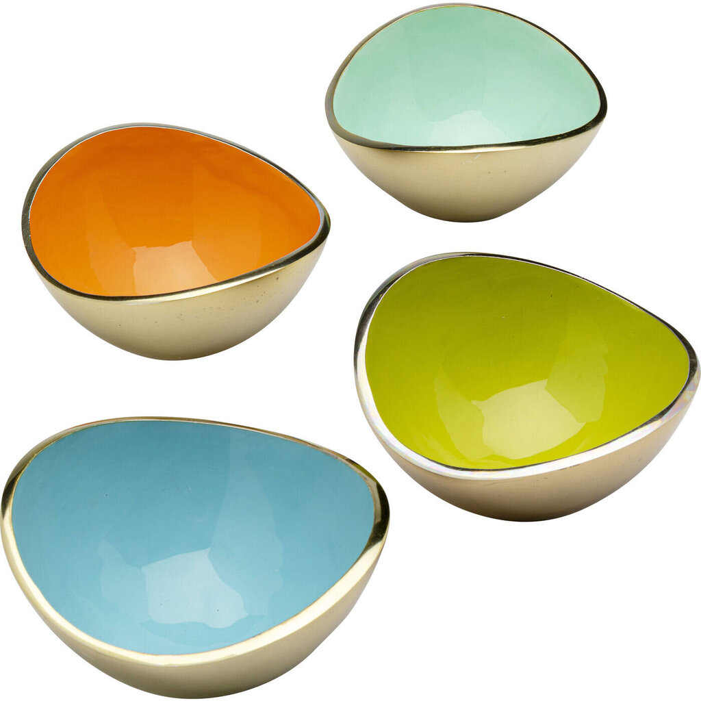 Deco Bowl Samba Colore Plain (4/komplekts) цена и информация | Trauki, šķīvji, pusdienu servīzes | 220.lv