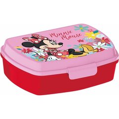 Sviestmaižu Aparāts Minnie Mouse Spring Look Bērnu Taisnstūra polipropilēns 17 x 14 x 5,6 cm cena un informācija | Trauki pārtikas uzglabāšanai | 220.lv