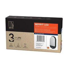 Plafond LED NEFRYT 15W 4000K IP54 ar kustības sensoru OR-OP-6147BLPMR4 melns cena un informācija | Griestu lampas | 220.lv