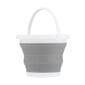 Salokāms spainis NC1783 FOLDING BUCKET GRAY 5L NILS CAMP cena un informācija | Šūpuļtīkli | 220.lv