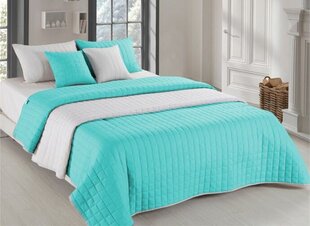 Divpusējs piparmētru krēms Amanda Bedspread 200x220 cena un informācija | Gultas pārklāji, pledi | 220.lv