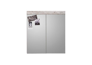 Зеркальный шкаф Trendteam, Boom белый цена и информация | Шкафчики для ванной | 220.lv