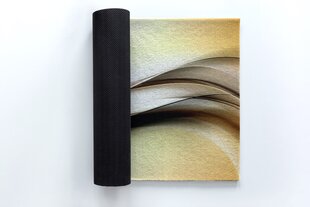 Durvju paklājiņš Zelta abstrakcija, 150x100 cena un informācija | Kājslauķi | 220.lv
