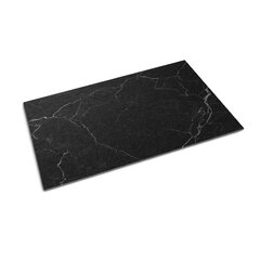 Durvju paklājiņš Melnais marmors, 150x100 cena un informācija | Kājslauķi | 220.lv