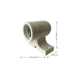 Olde Worlde Wall Lamp Holder E27 F510-TTW части освещения Белый , цена и информация | Детали интерьера | 220.lv