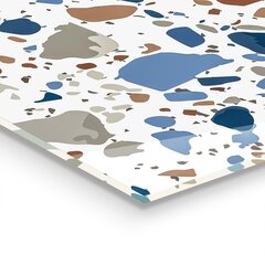 Virtuves sienas panelis, Terrazzo Terrazzo akmens, 100x50cm cena un informācija | Virtuves furnitūra | 220.lv