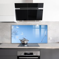 Virtuves sienas panelis, Smalkas pienenes, 120x60cm цена и информация | Комплектующие для кухонной мебели | 220.lv