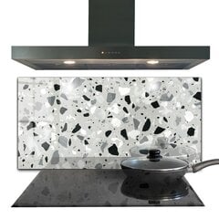 Virtuves sienas panelis, Terrazzo Terrazzo tekstūra, 120x60cm цена и информация | Комплектующие для кухонной мебели | 220.lv