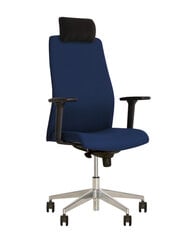 Эргономичное кресло для руководителя NOWY STYL Solo R Steel ES AL70, с подголовником, черный sp. цена и информация | Офисные кресла | 220.lv