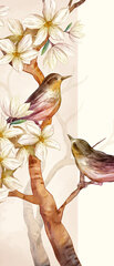 Rullo žalūzijas, putni uz koka ar ziediem, 60x140 cm цена и информация | Рулонные шторы | 220.lv