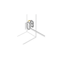 Emuca, Pantograph Sling - starplika balta cena un informācija | Citi piederumi mēbelēm | 220.lv