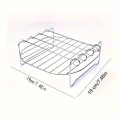 '1 шт. стойка для аэрофритюрницы из нержавеющей стали' цена и информация | Кухонные принадлежности | 220.lv