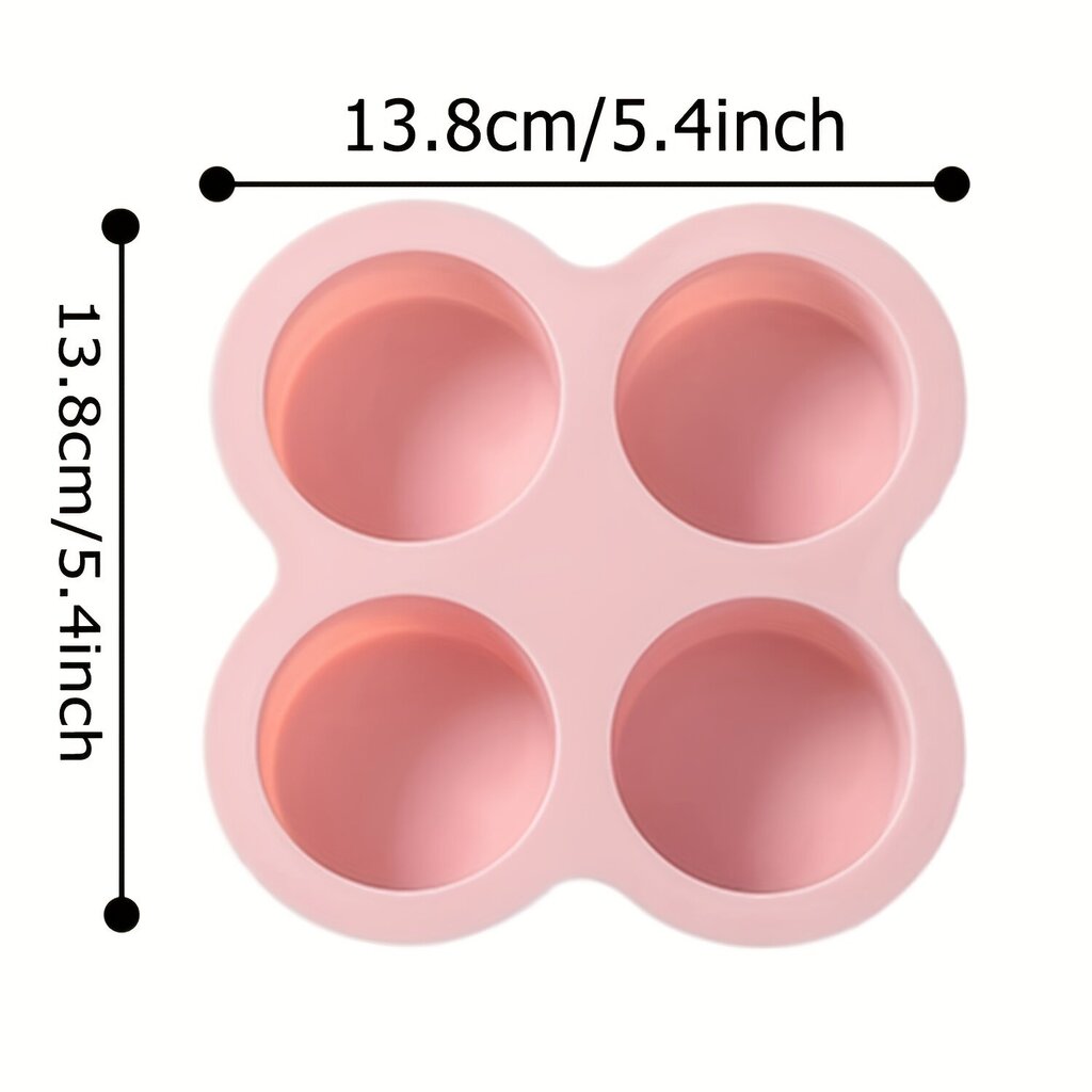 '1/3 gab. atkārtoti lietojama silikona gaisa cepšanas olu veidne' цена и информация | Virtuves piederumi | 220.lv