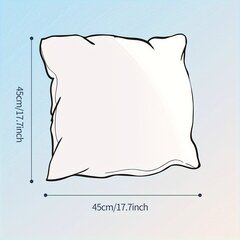 '1 шт., чехол для подушки из полиэстера в простом стиле' цена и информация | Постельное белье | 220.lv