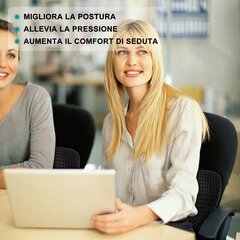 '1 gab jostasvietas atbalsta spilvens automašīnas biroja krēslam ar atmiņas putām muguras spilvens jostasvietas atbalsta spilvens regulējams, pilnveidots spilvendrāna jostasvietas spilvens miega mājas dekorēšanai' cena un informācija | Spilveni | 220.lv