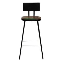 vidaXL bāra krēsli, 4 gab., pārstrādāts masīvkoks cena un informācija | Virtuves un ēdamistabas krēsli | 220.lv