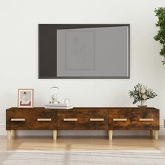 vidaXL TV skapītis, ozolkoka krāsa, 150x34,5x30 cm, inženierijas koks cena un informācija | TV galdiņi | 220.lv