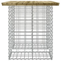 Dārza sols vidaXL, 100x70x72 cm, brūns cena un informācija | Dārza soli | 220.lv