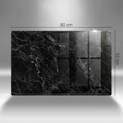 Plīts aizsardzība Elegants marmors, 80x52 cm cena un informācija | Virtuves piederumi | 220.lv