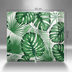 Plīts aizsardzība Monstera lapas, 2 gab 30x52 cm цена и информация | Кухонные принадлежности | 220.lv