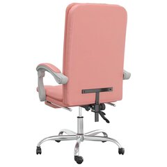 Atlaižams biroja krēsls, rozā cena un informācija | Biroja krēsli | 220.lv