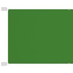 VidaXL vertikāla markīze, gaiši zaļa, 300x360 cm, Oksfordas audums cena un informācija | Saulessargi, markīzes un statīvi | 220.lv