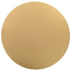 vidaXL galdauti, 2 gab., elastīgi, 80 cm, zelta krāsā cena un informācija | Galdauti, salvetes | 220.lv